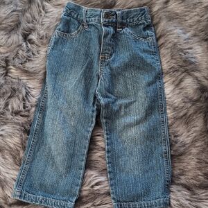 Cherokee Blue Straight-Leg Jeans Relaxed Fit